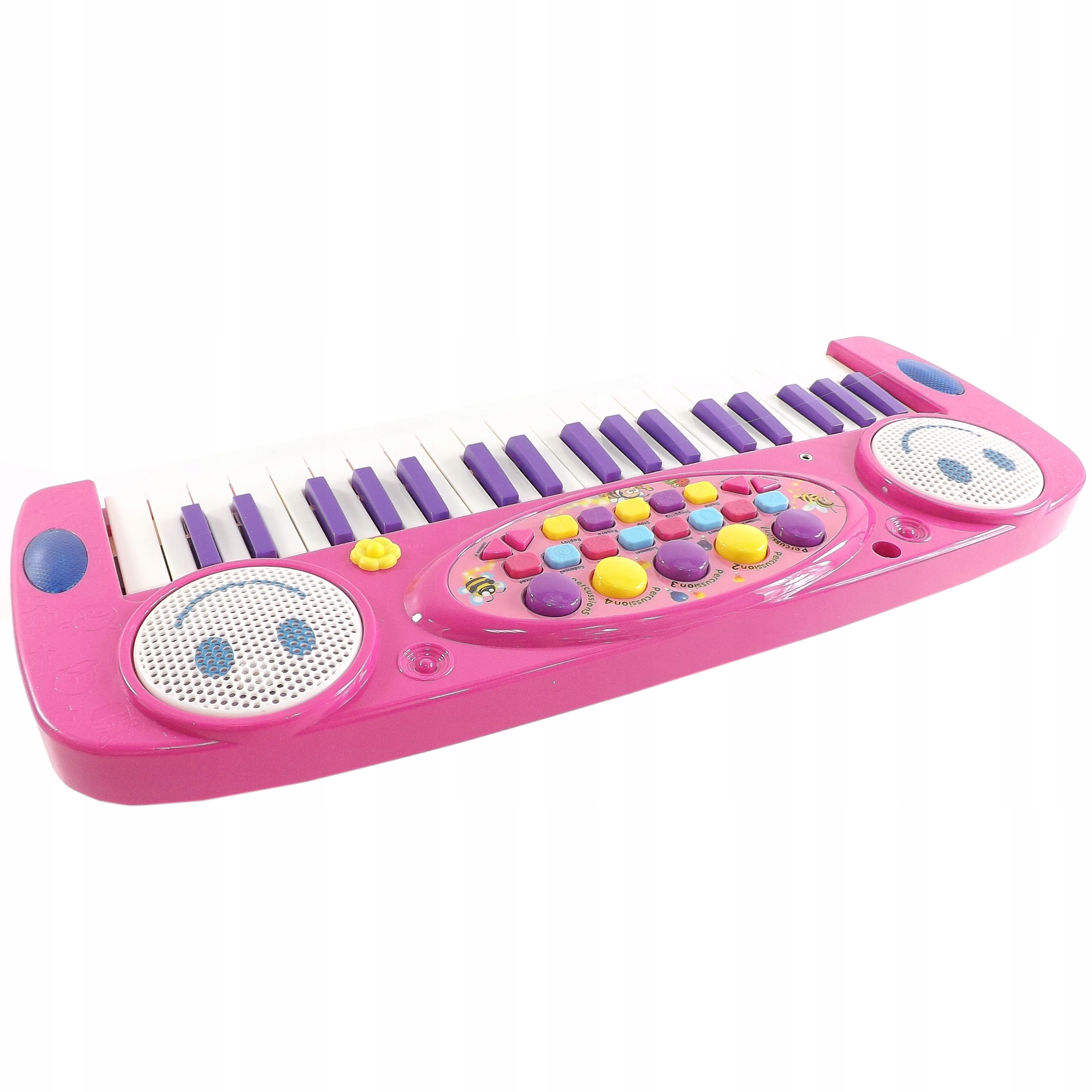 ORGANY Z MIKROFONEM 37 KLAWISZY! NAGRYWANIE 3702 R Kolor dominujący odcienie niebieskiego