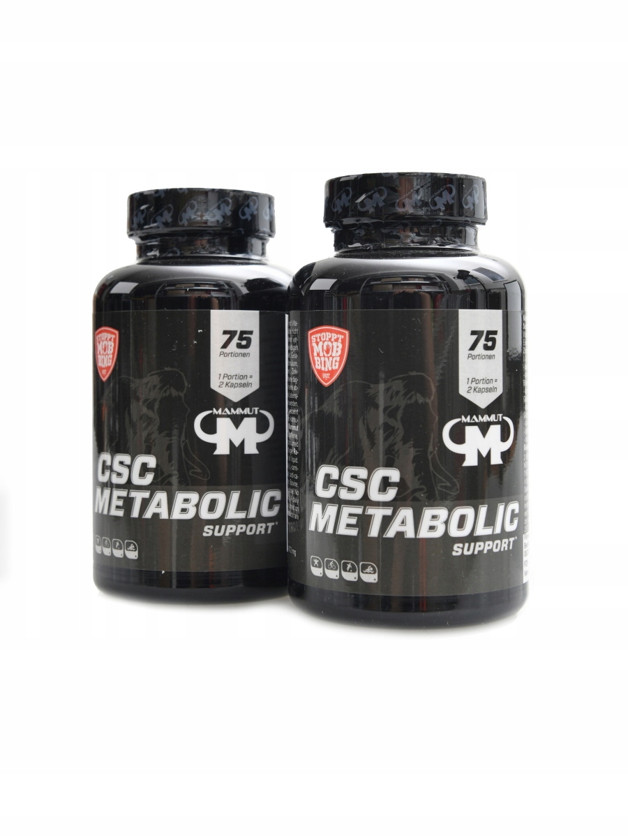 Mammut nutrition Csc metabolic support capsules 2 x 150 kapslí