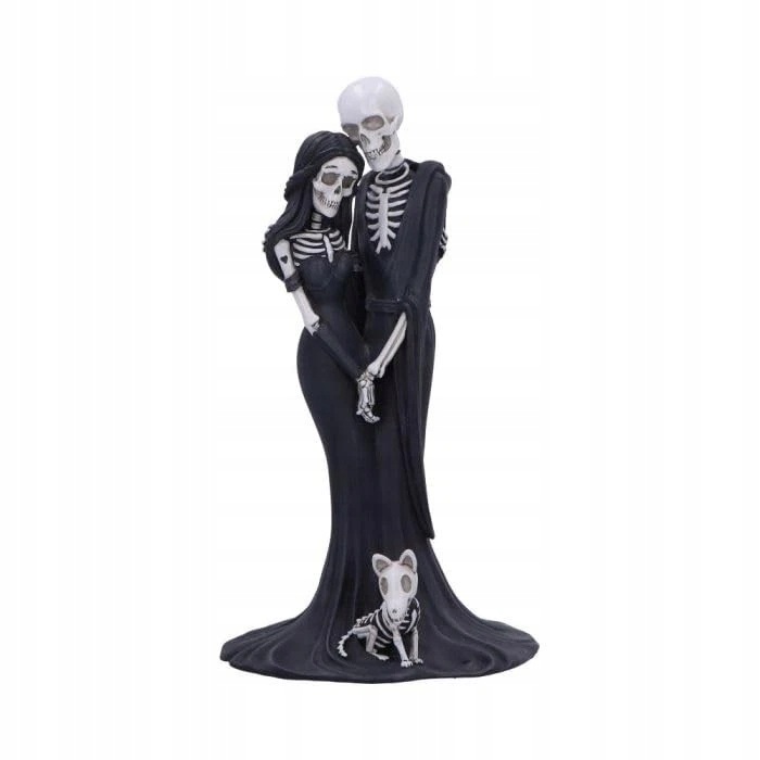 Eternal Companion Gothic Skeletons Figurka z Anglie Originální výrobek