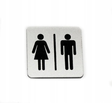 Piktogram, znak TOALETA, WC duży wybór - 12 x 12