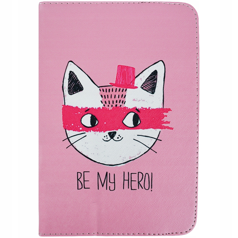 

Etui Tablet Kot Kotek Ninja Różowe 10 cali 11 cali