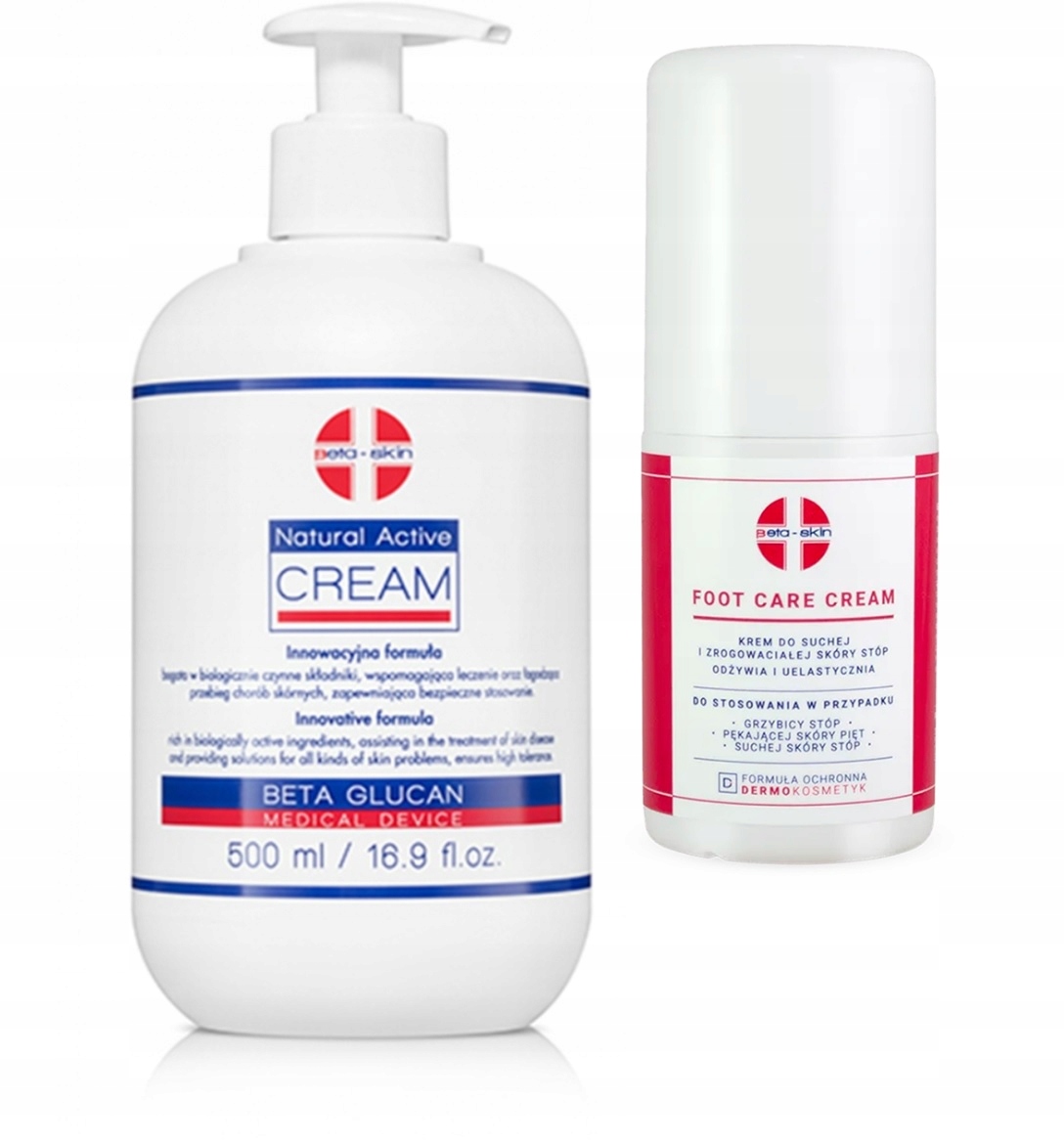 

Beta-skin Natural Active Cream 500 ML Foot Cream
