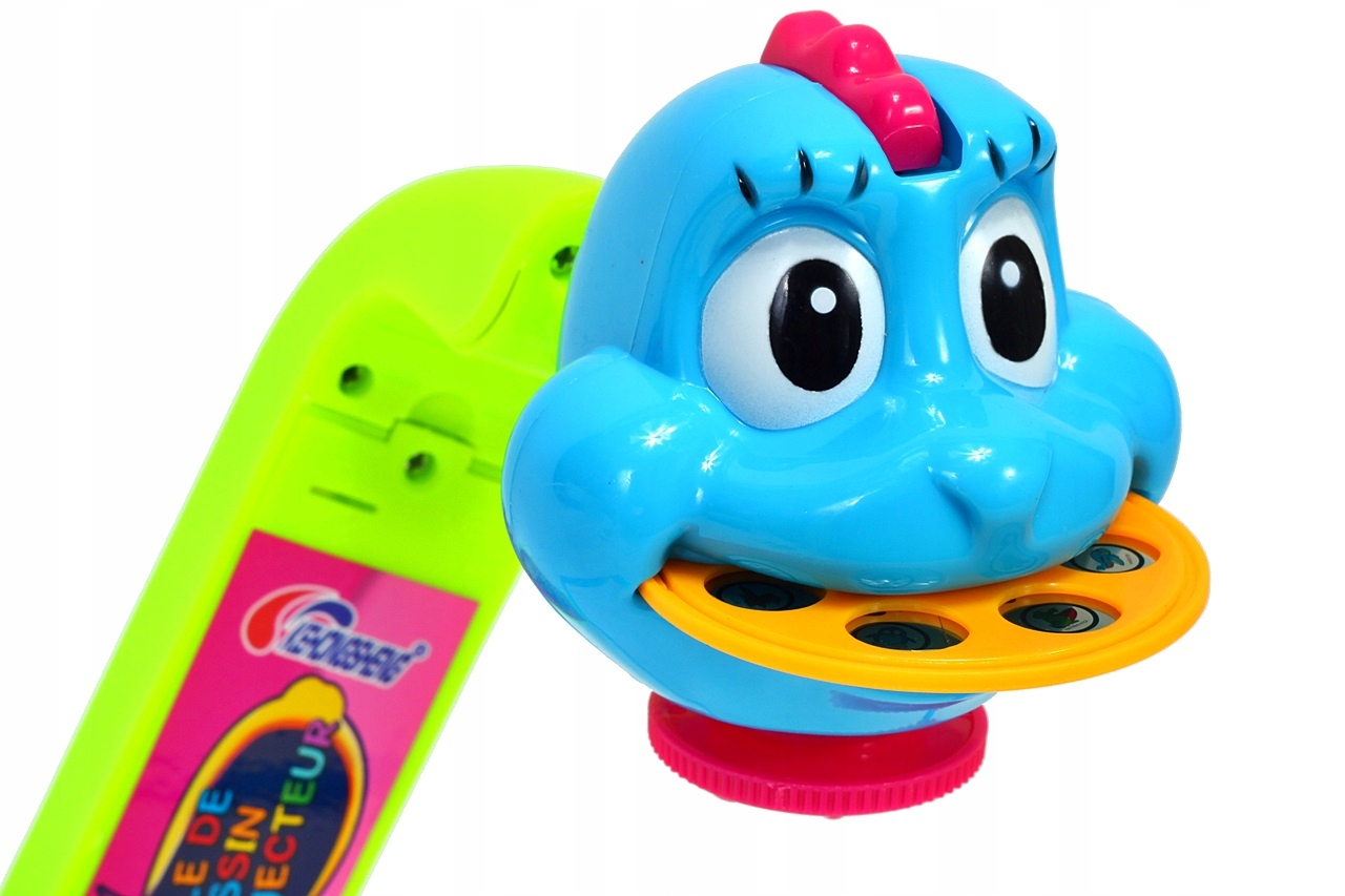 PROJEKTOR DO RYSOWANIA SMOK 21WZORY PISAKI RZUTNIK Wysokość produktu 21 cm