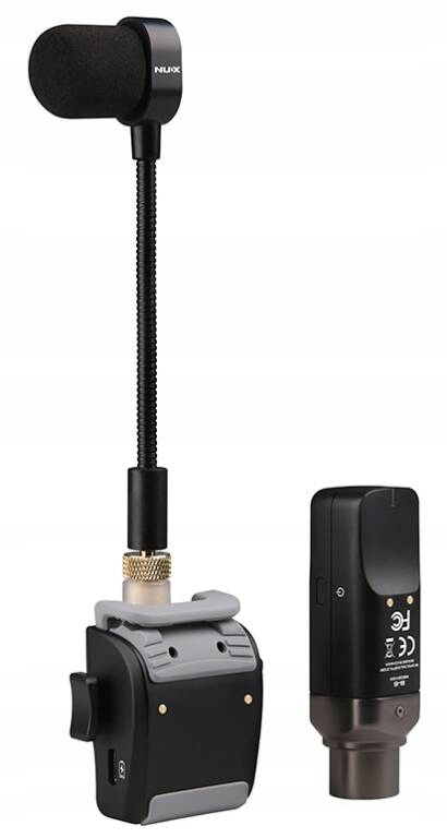 NUX B-6 MIKROFON ZESTAW BEZPRZEWODOWY DO DĘTYCH CYFROWY SYSTEM DO SAKSOFONU Marka Nux