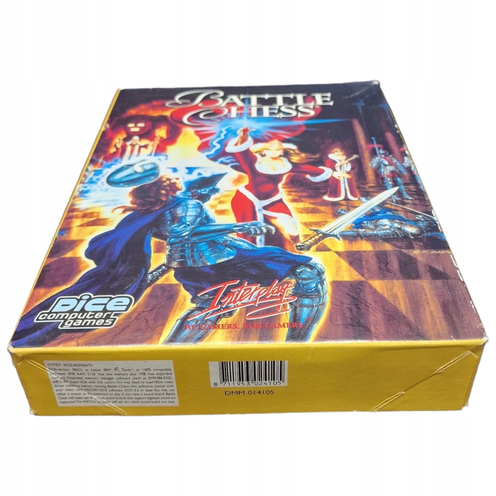 Battle Chess PC BIG BOX ENG MS-DOS Tematyka logiczne