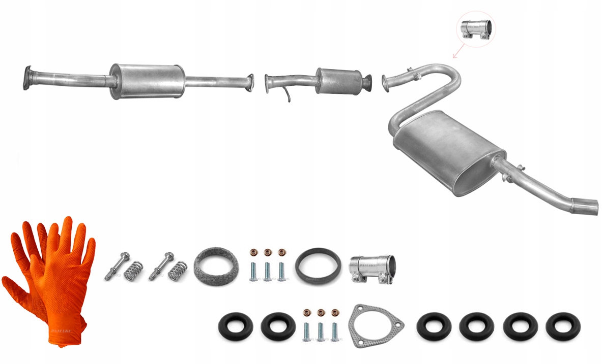 Peugeot Boxer 2.5 Diesel 63 kW (1998-2002) Výfukový Systém