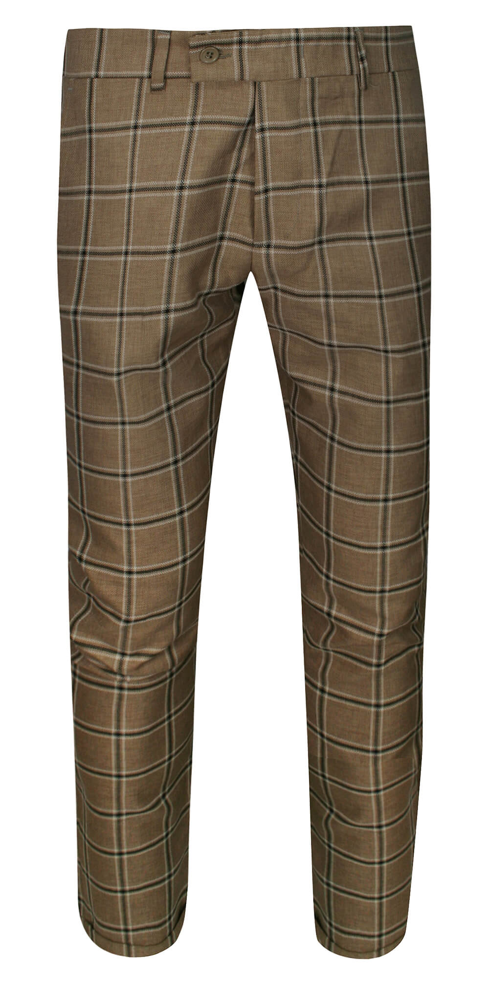 

Beżowe spodnie typu chinos -rigon- 122/182