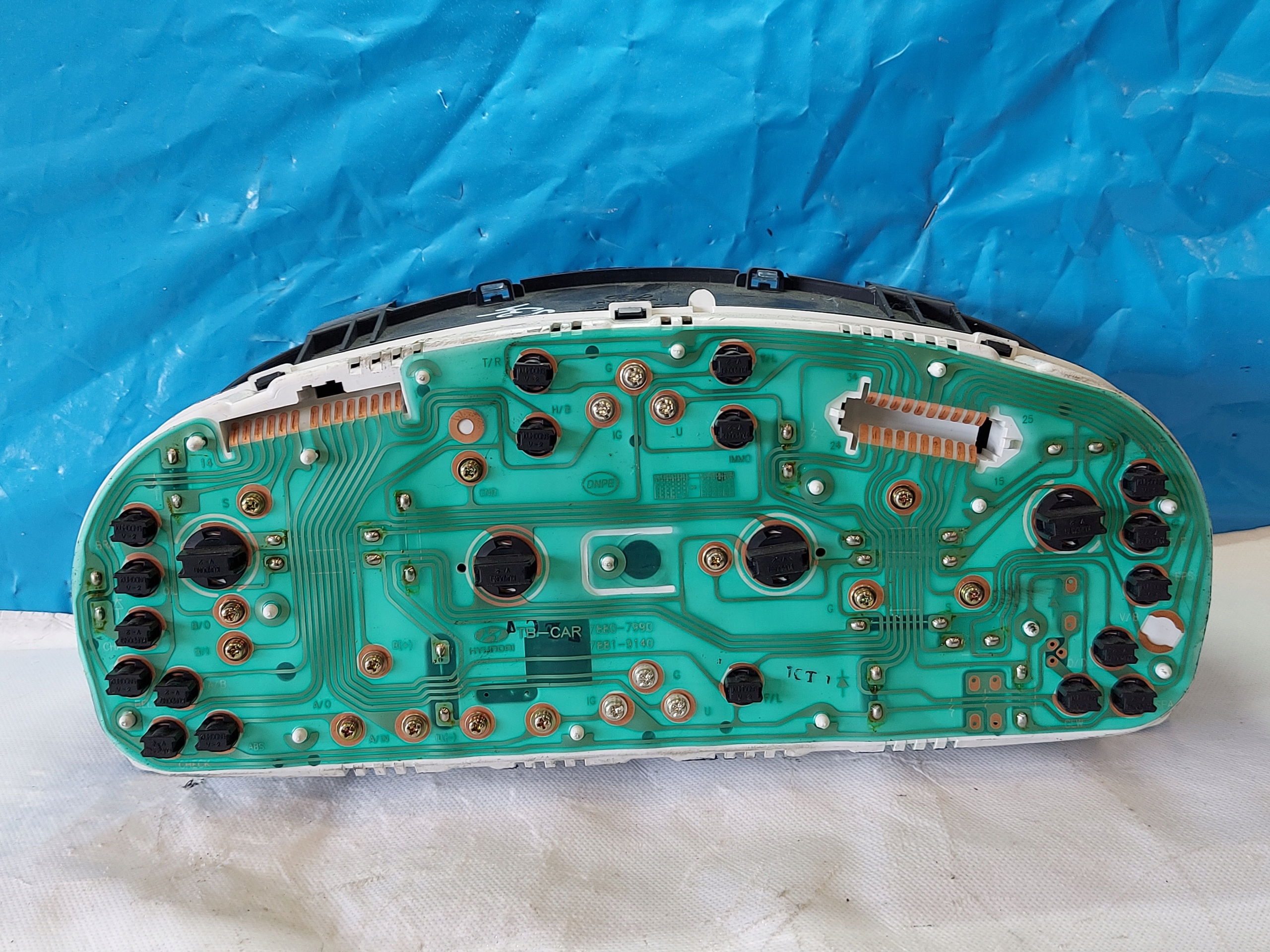 dials clock HYUNDAI GETZ 1.5 CRDI 200435310HC