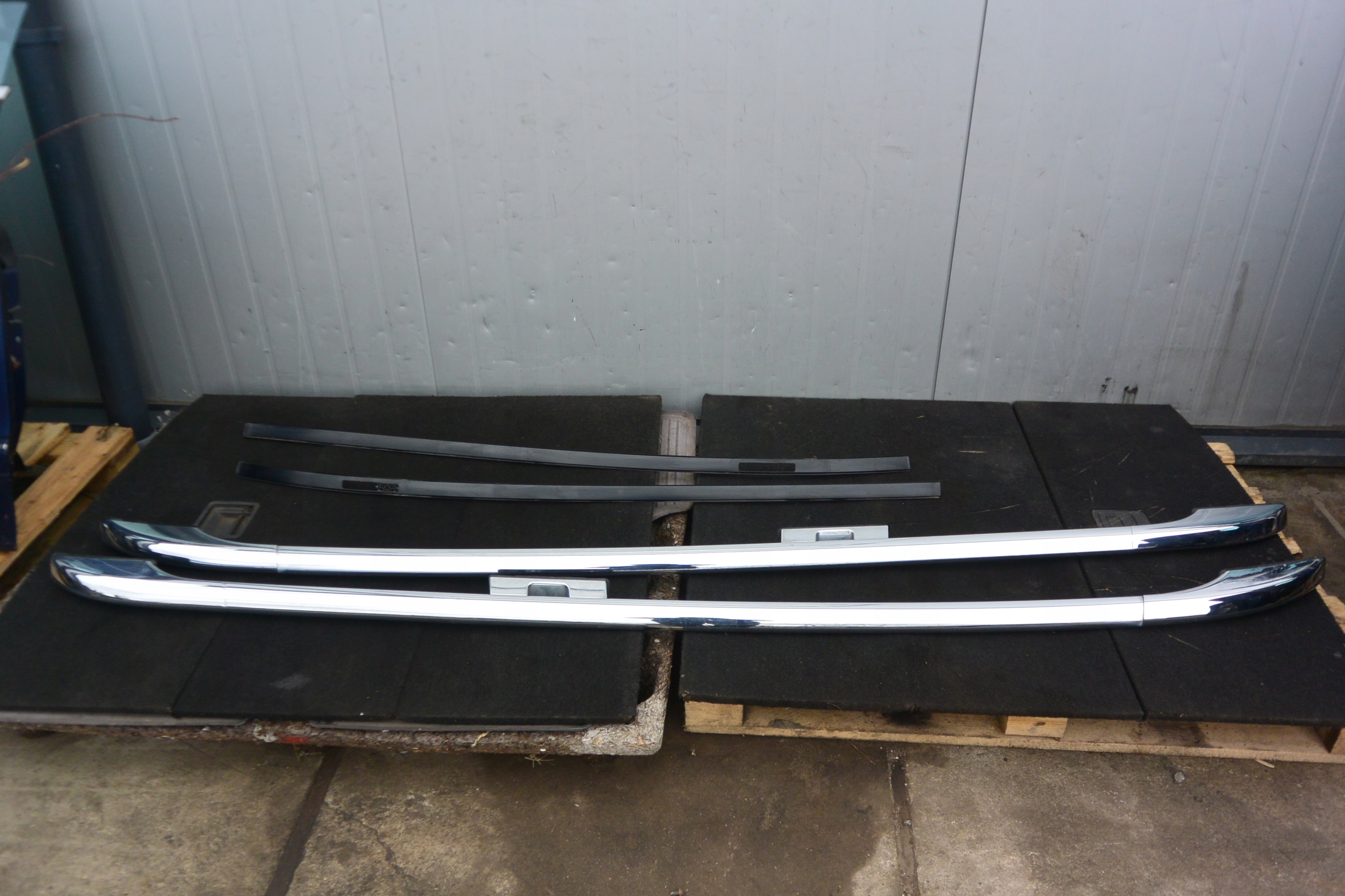 RELINGI DACHOWE KPL CHROM MERCEDES GL X164 LIFT