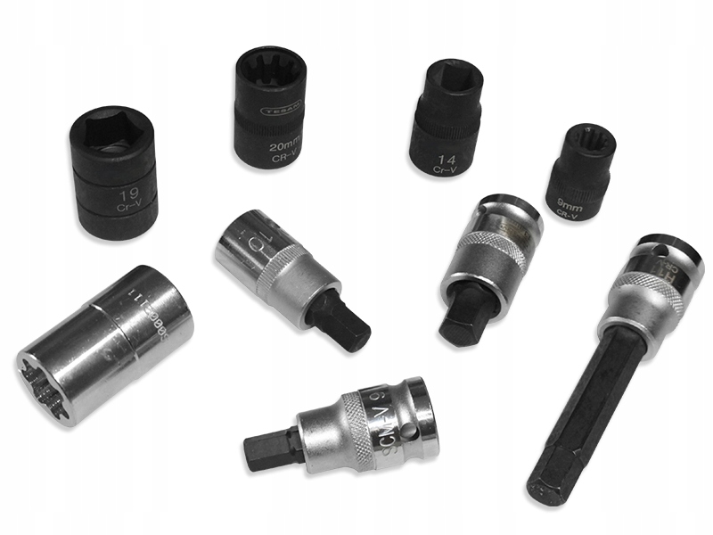 Sada specializovaných klíčů pro výměnu brzdových destiček Tesam