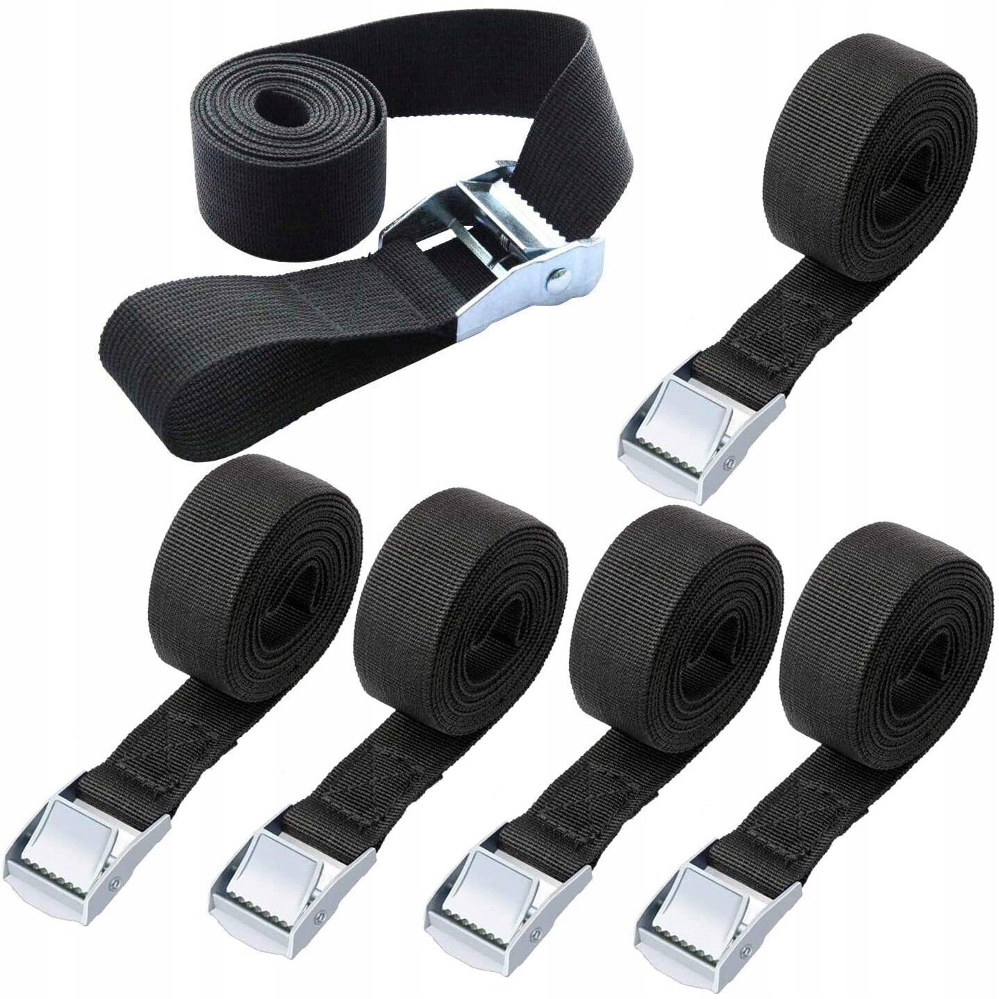 Pas Mocujący Pasy Zabezpieczające Spinające Bagaż, Pas Mocujący 6 Sztuk