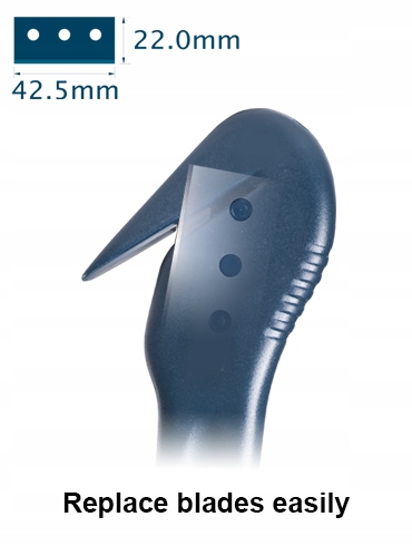 BEZPIECZNY NOŻYK NÓŻ OSTRZE DO CIĘCIA FOLII STRETCH SD-259BG ,,DZIĘCIOŁ'' EAN (GTIN) 5903949450934