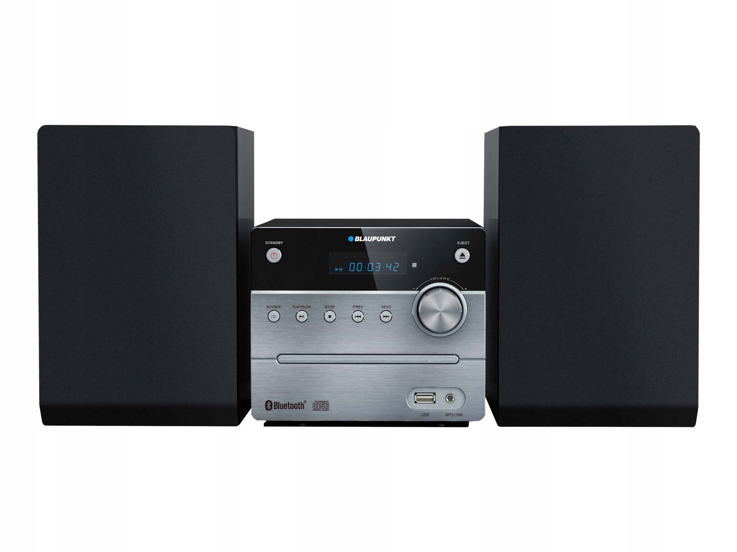 WIEŻA STEREO BLAUPUNKT MS12BT CD/MP3/FM/BT/USB 30W