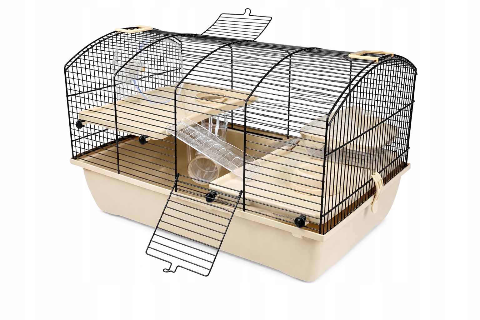 Levně Klec pro Křečka hlodavce Myšky Tunel domeček Patra miska Polská Kvalita