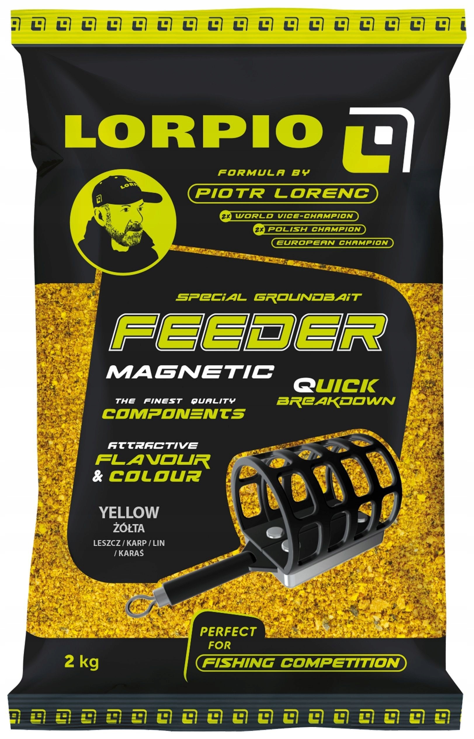 Lorpio Feeder Magnetic Yellow 2kg