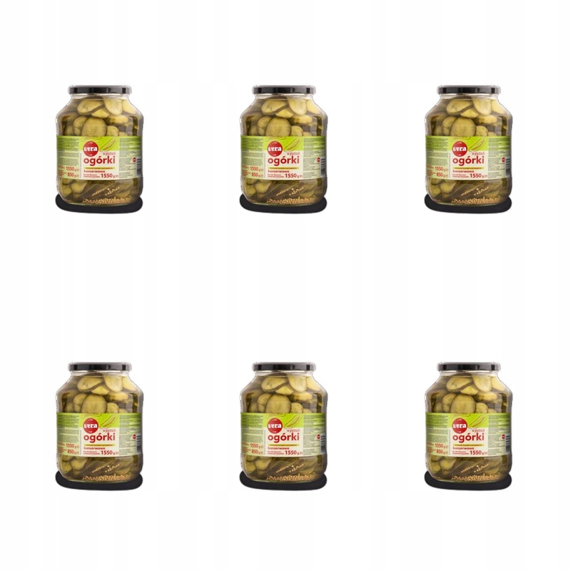 Sendvičové okurky 1550/850 g Vera X6