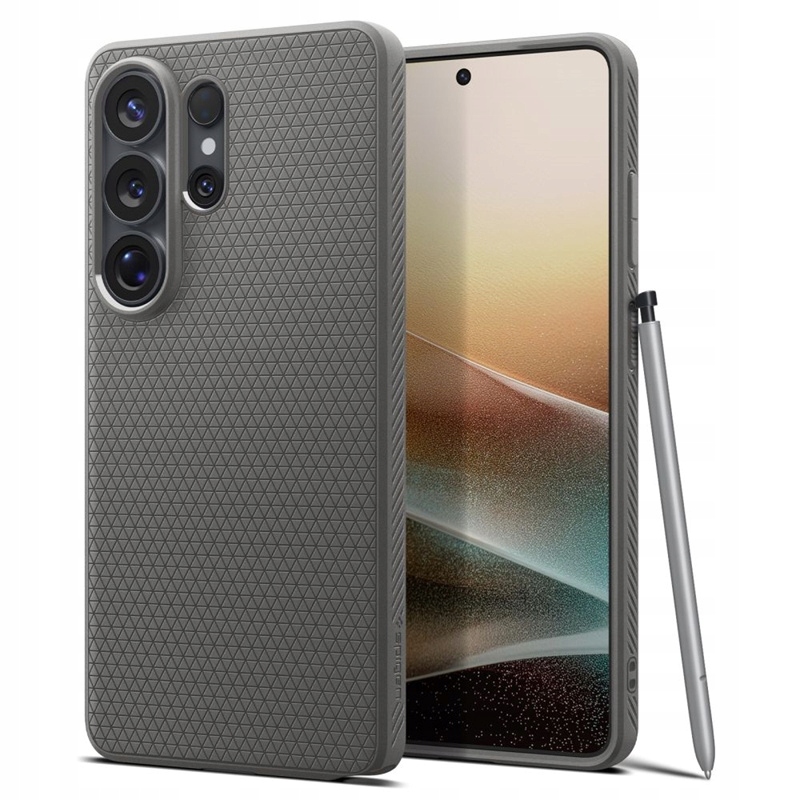 Etui Spigen do Galaxy S26 Ultra Liquid Air Oryginalne Szare Plecki Marble