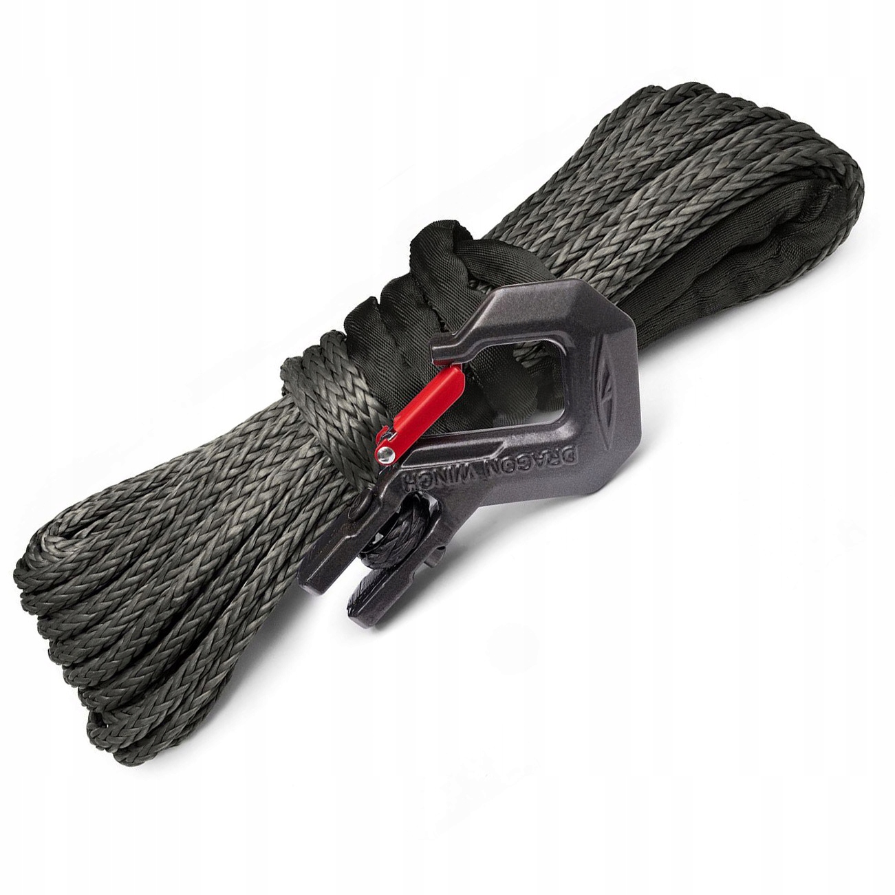 Syntetické Lano 20M 10mm Hák Pro Naviják 12000 13000LB