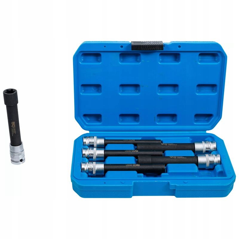 Sada nástavců profil E dlouhé E10-E20, pohon 12,5 mm 1/2" 6 ks Bgs 2028