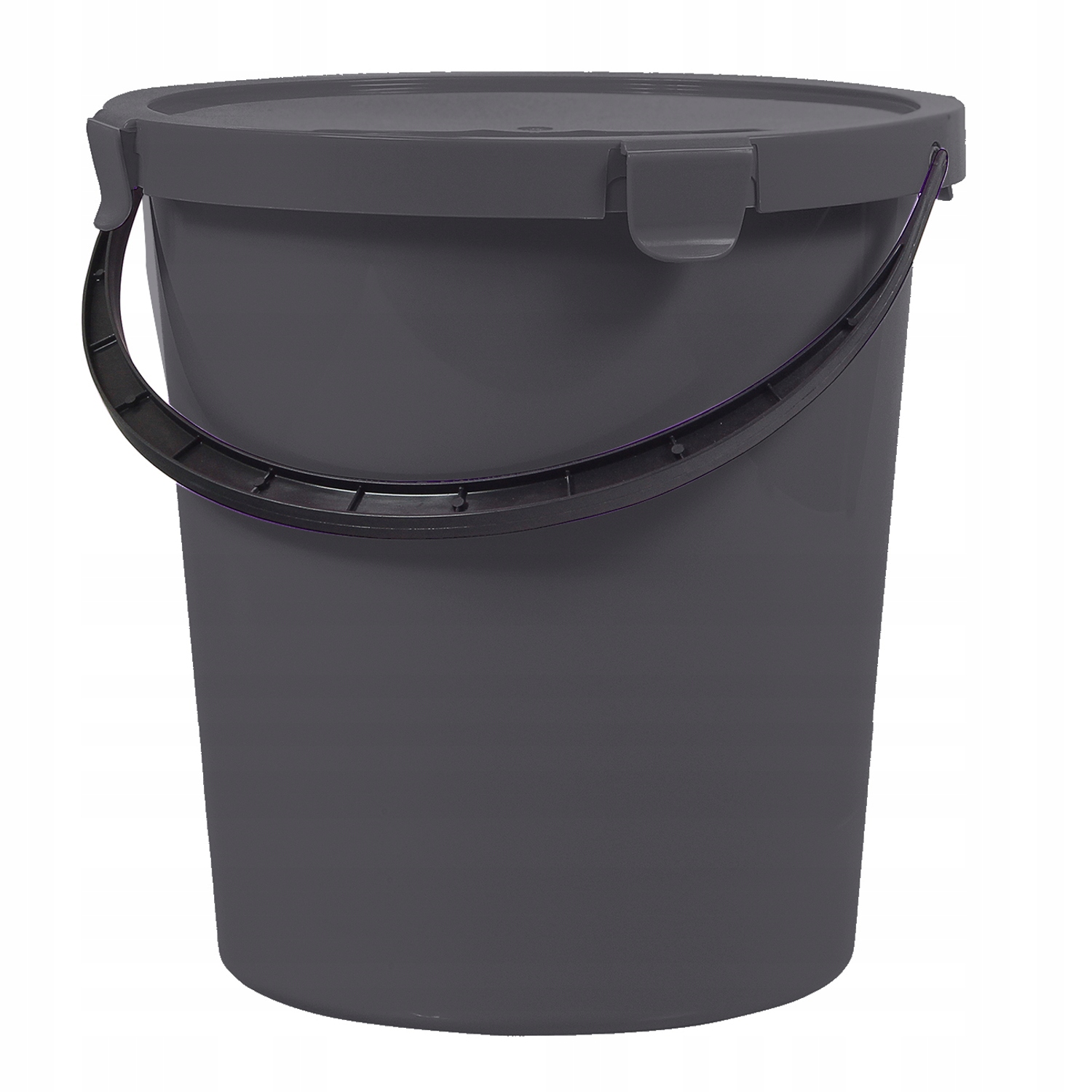 

Wiadro z pokrywą Plast Team Berry 5L ciemnoszare