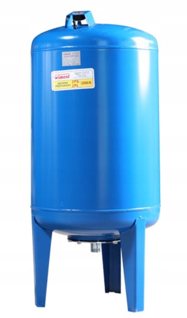 Zbiornik 200L pionowy przeponowy Wimest