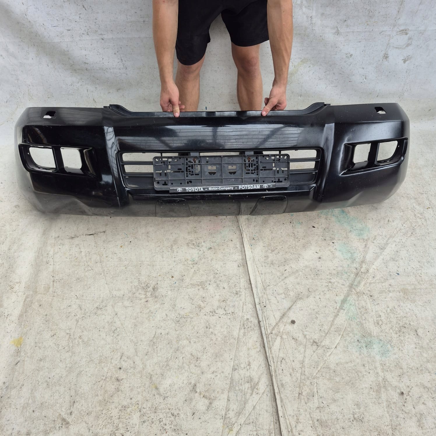 TOYOTA LAND CRUISER J120 02- bumper front front SPR
