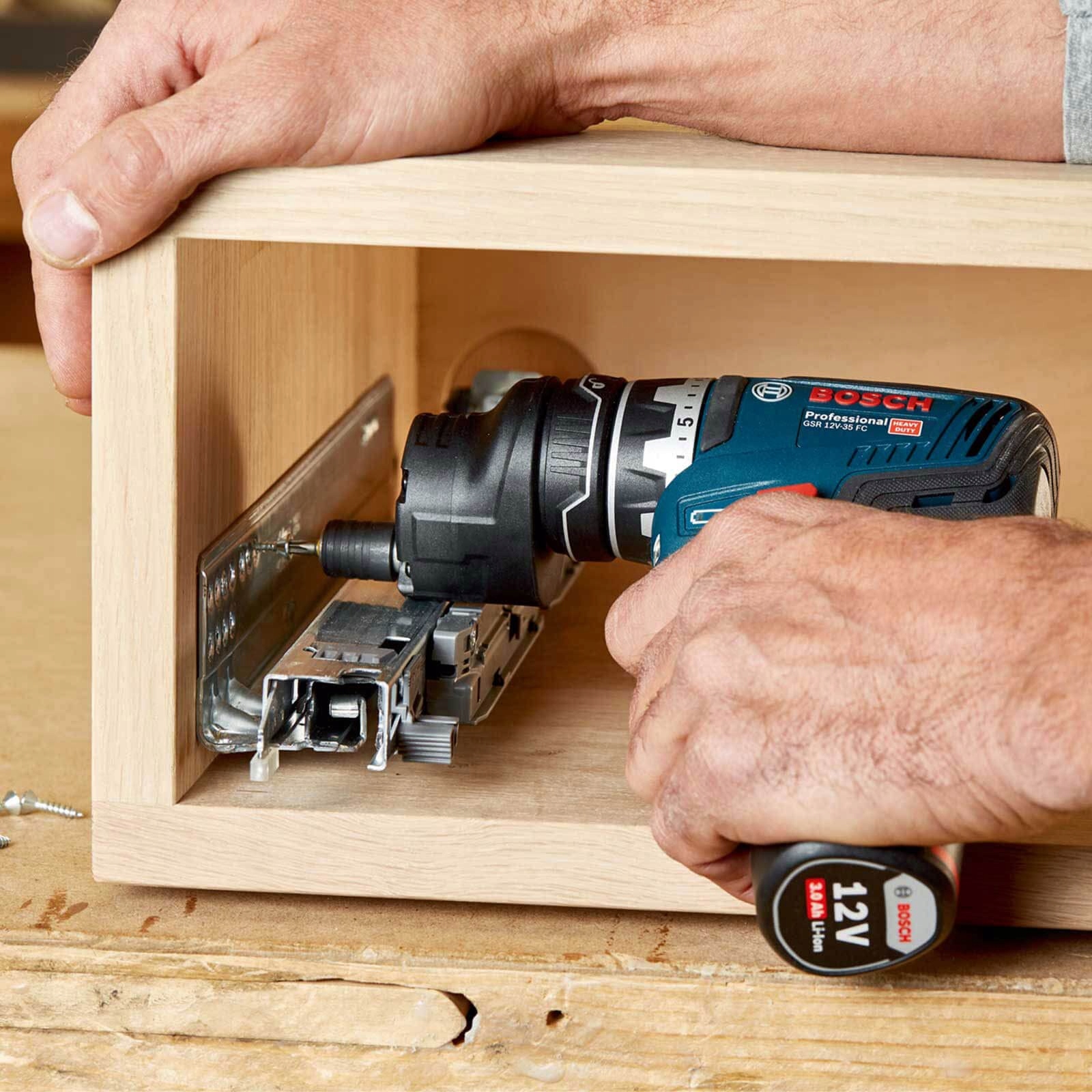 BOSCH Professional Wiertarko-Wkrętarka 12V GSR 12V-35 FC FlexiClick System — miniatura 7