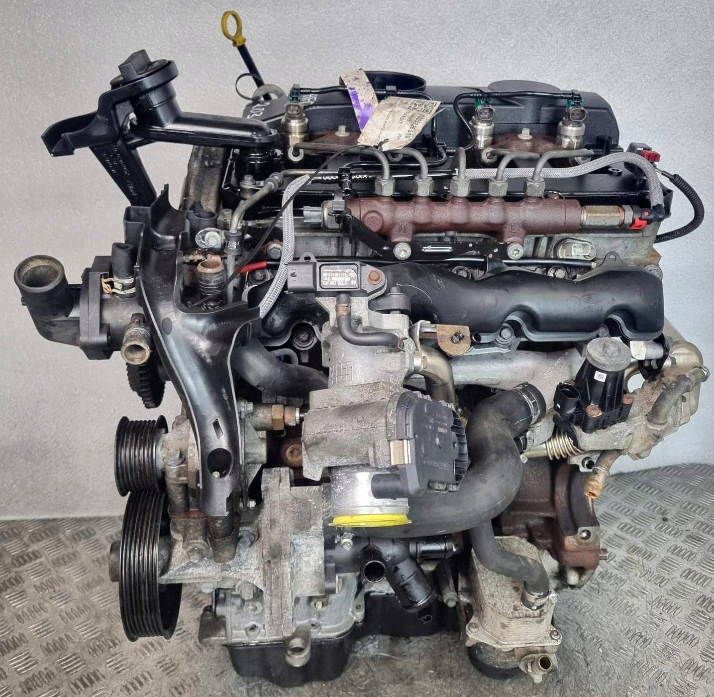 engine complete FORD TRANSIT 2.4 TDCI EURO 4 PHFC 118 TYS MIL SPRAWDZANY @