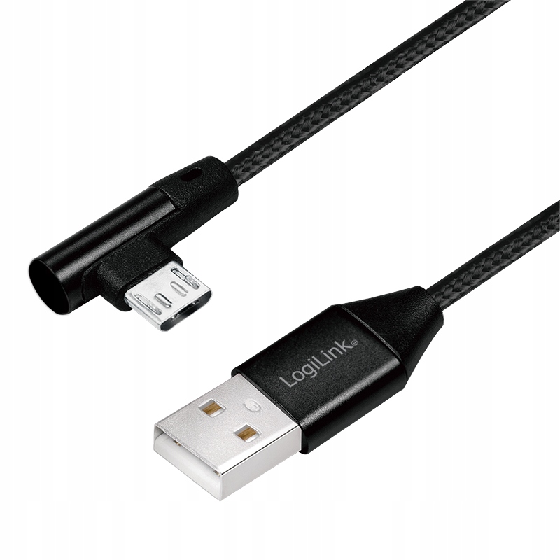 Kabel Logilink USB - microUSB typ B 1 m czarny