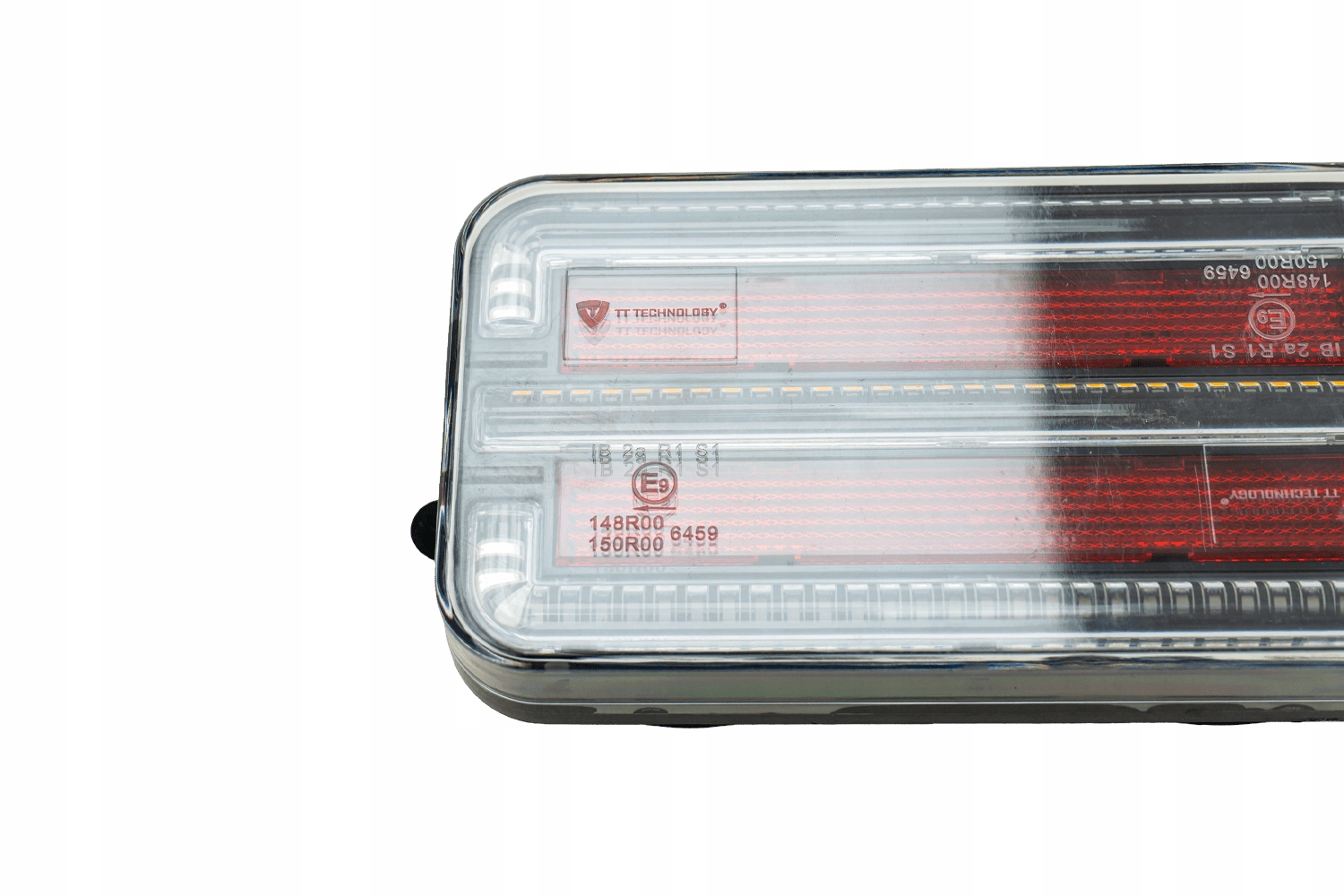 Magnetinių belaidžių priekabos LED žibintų rinkinys, 12–24 V, 7 kontaktų, IP65, su dinaminiu posūkio signalu
