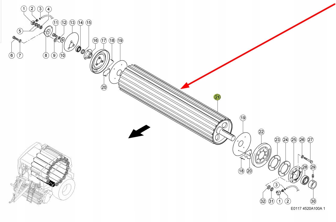 860013.0 Цилиндр картера