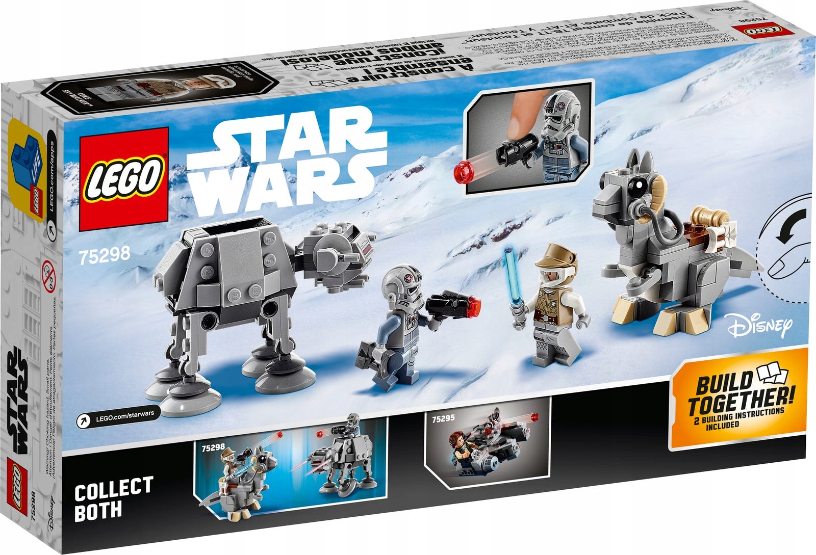 

Lego 75298 Star Wars Mikromyśliwce At-at Tauntaun