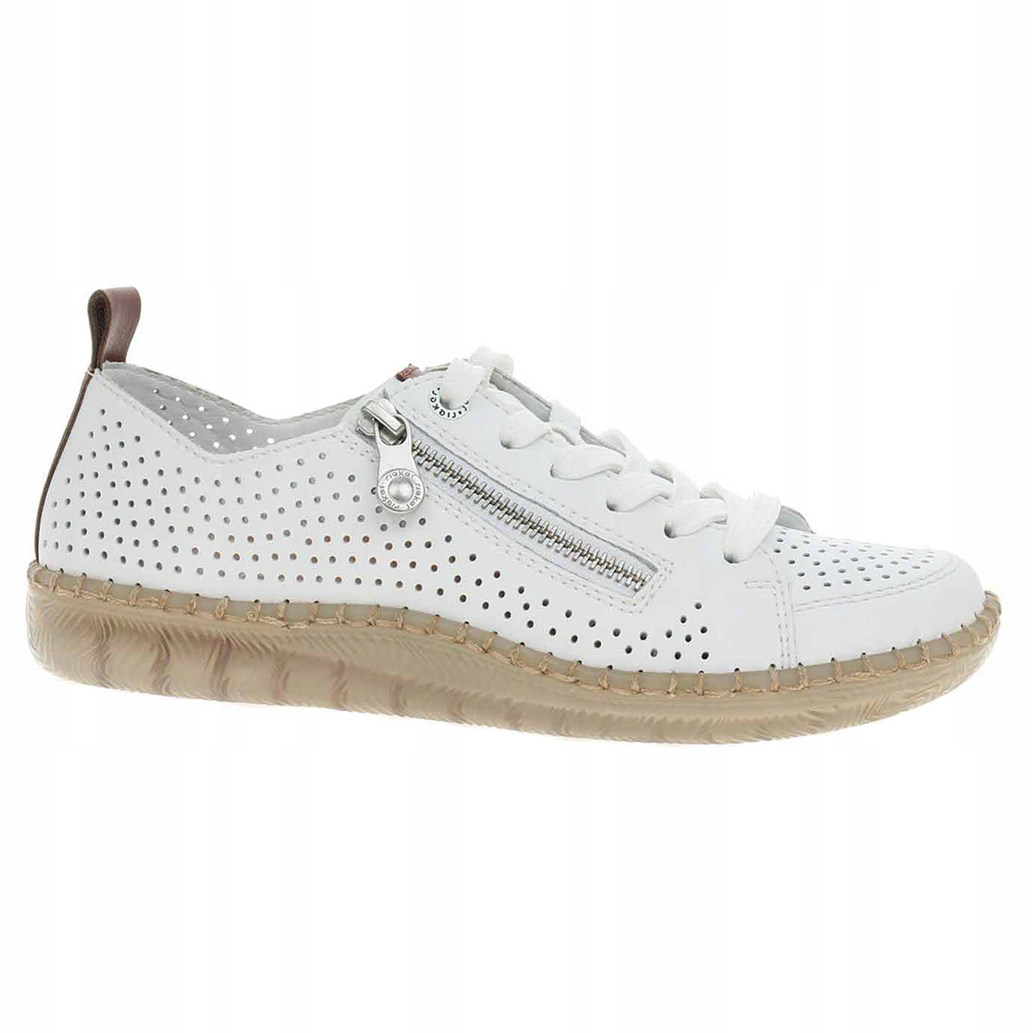 Dámské polobotky Rieker N2405-80 weiss 37