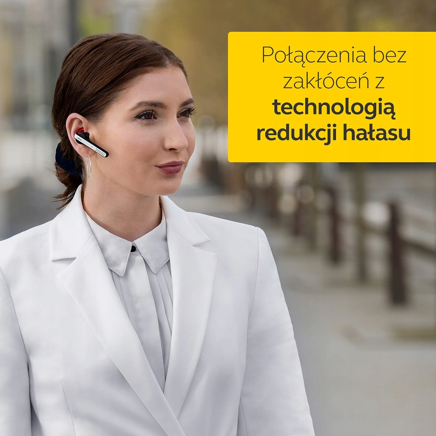 SŁUCHAWKA BEZPRZEWODOWA DO ROZMÓW BLUETOOTH ANC Jabra Talk 45 ZESTAW 6H Marka Jabra