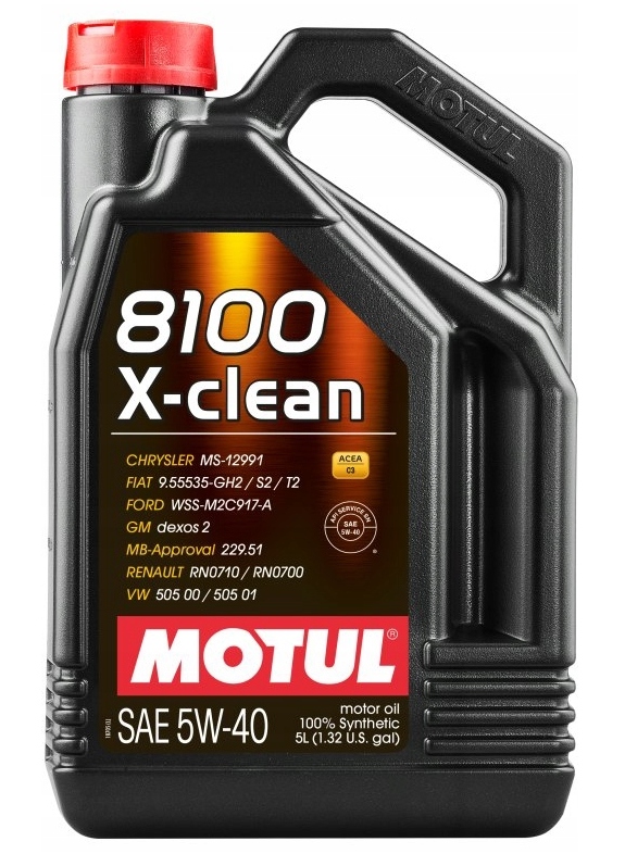 Motul 8100 X-clean C3 5W40 5L