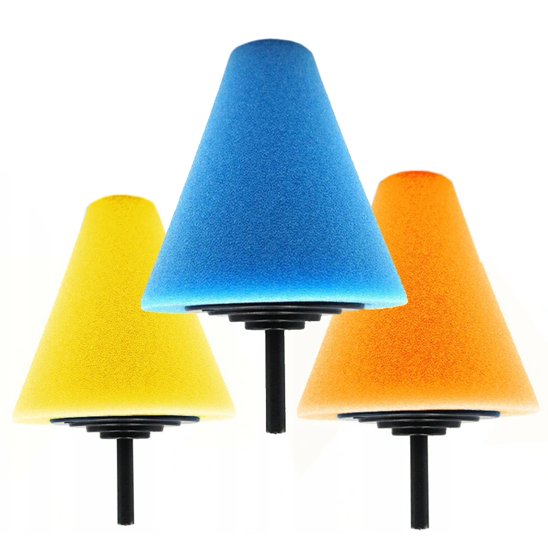 

Zestaw Padów Gąbek Stożkowych na wkrętarkę