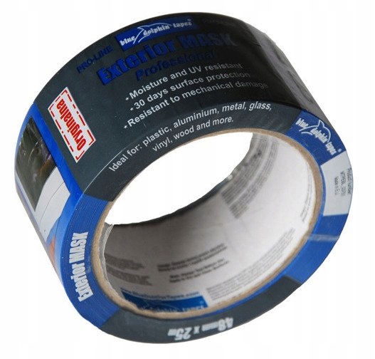 Taśma malarska Blue dolphin 48 x 25 m Marka Blue dolphin