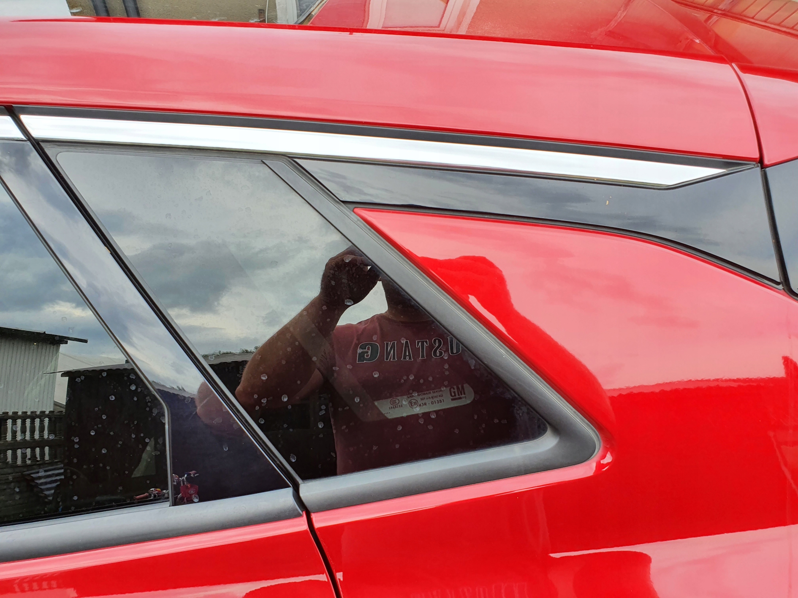 SZYBA LEWA TYLNA KAROSERYJNA OPEL GRANDLAND X