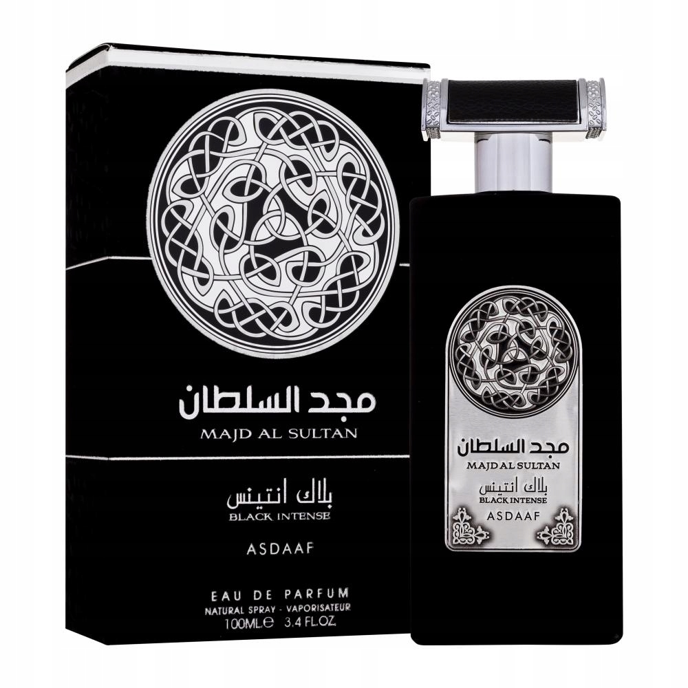 Asdaaf Majd Al Sultan Black Intense Edp 100 ML