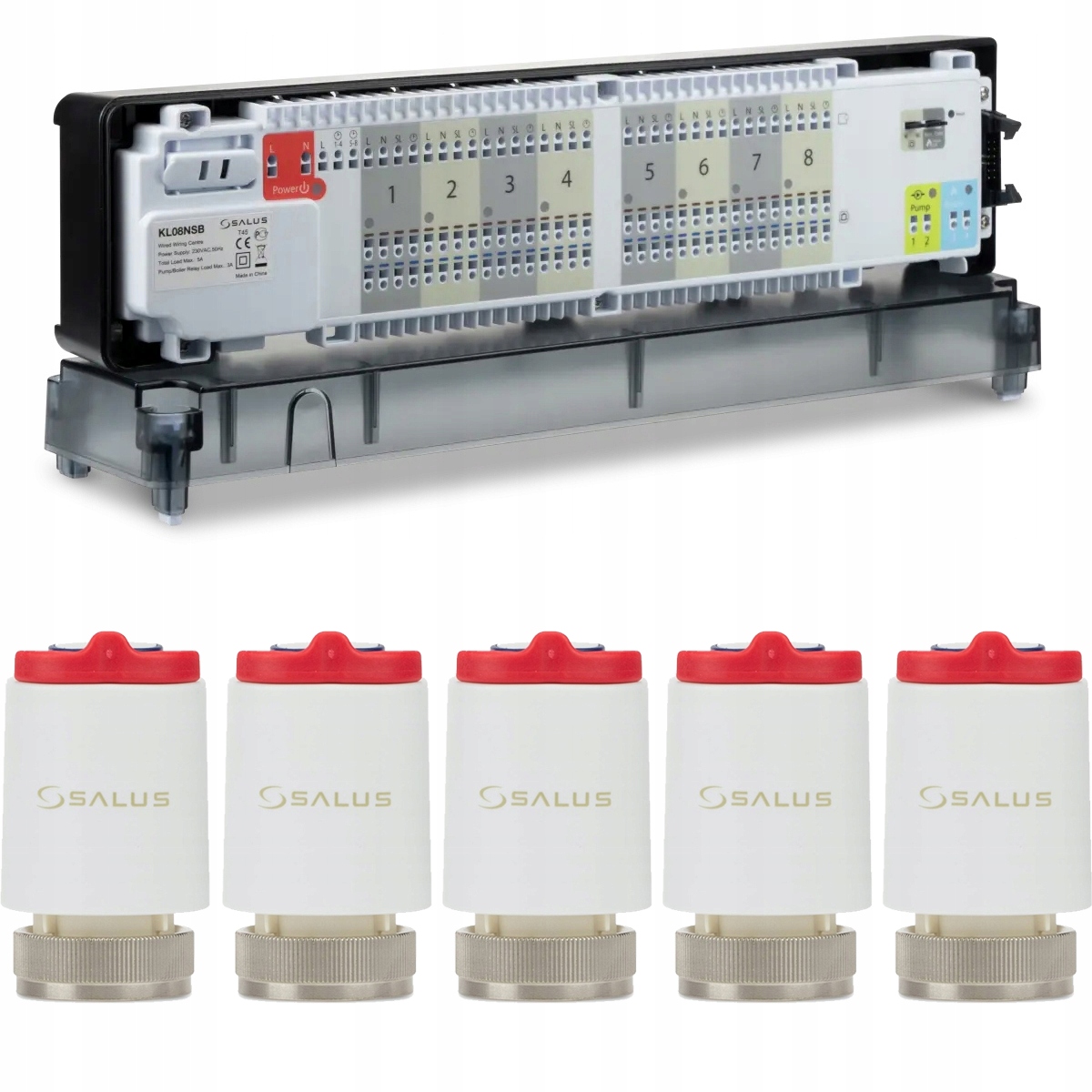 Ovládacia Lišta Pre Podlahové Vykurovanie Podlahy Salus Pohony 5