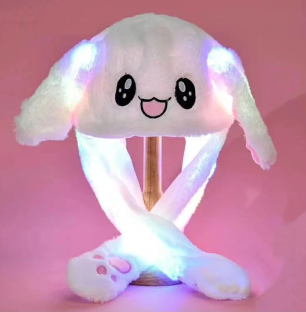 CZAPKA RUCHOME USZY KRÓLIK ŚWIATŁA LED CZAPKA Z USZAMI Kod producenta BunnyEars-Pikachu