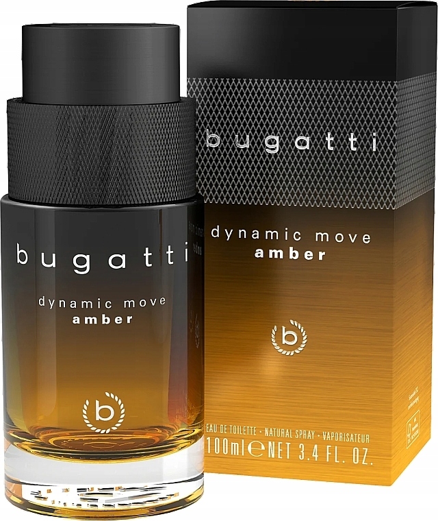 Bugatti Dynamic Move Amber Toaletní Voda 100 ML Pro Muže