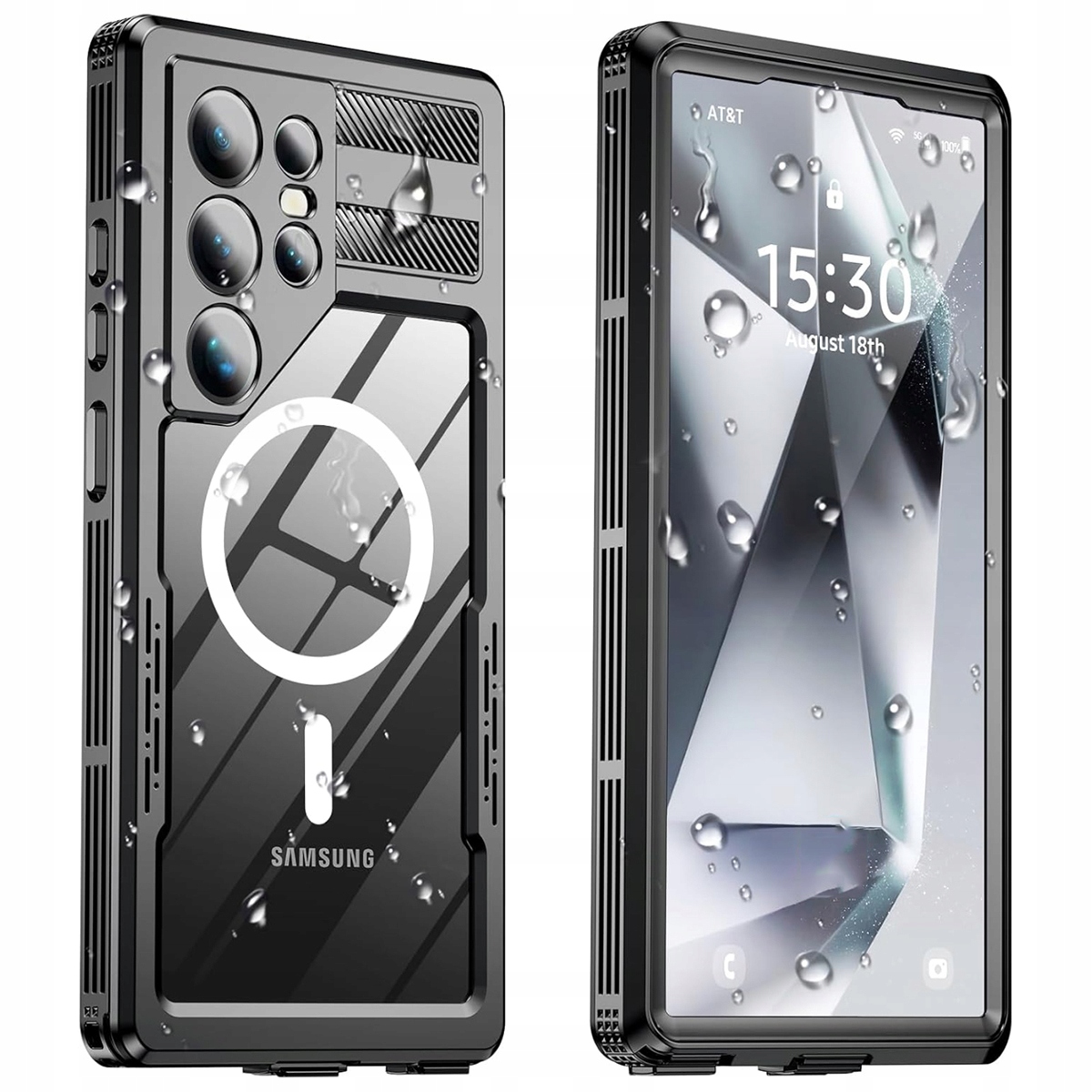 Etui wodoszczelne pancerne do Samsung Galaxy S25 Ultra, case, pokrowiec