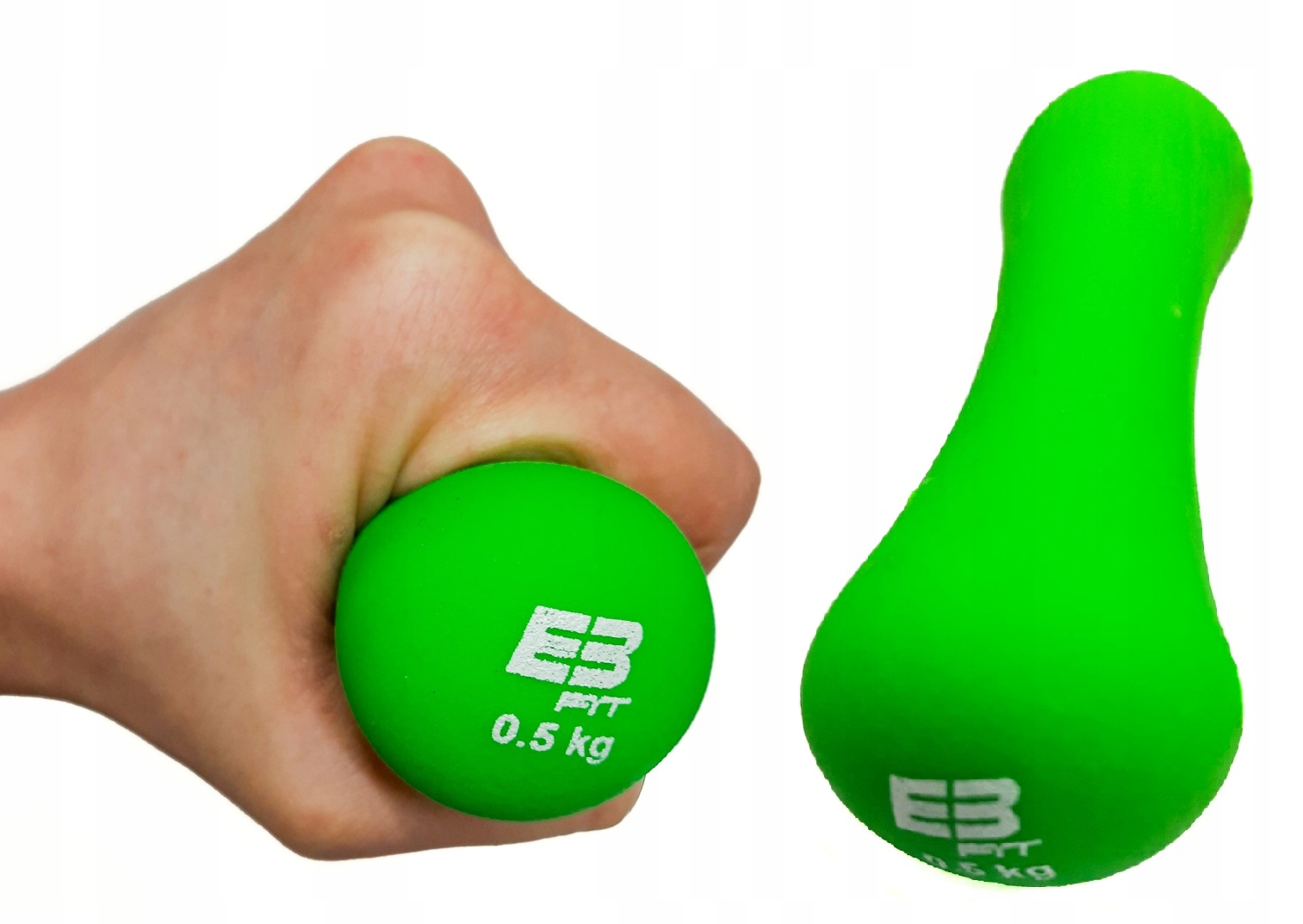 

Hantelki Hantla Neoprenowa Ciężarki 2 x 0,5 kg