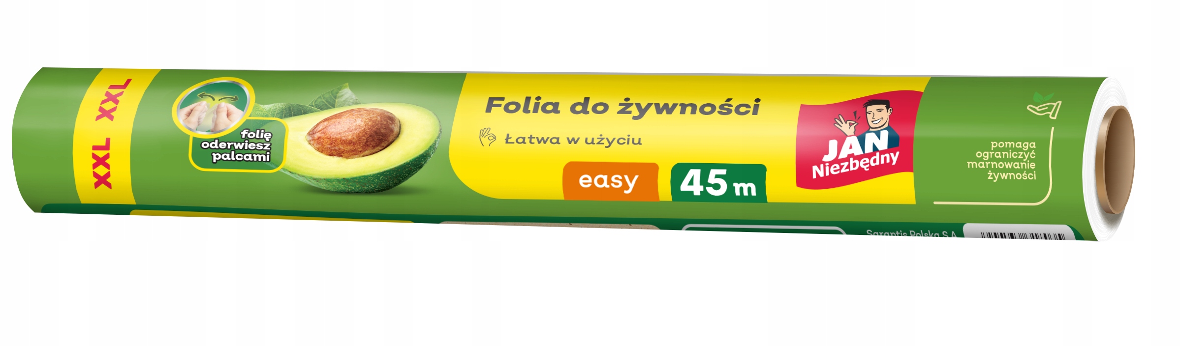 JAN NIEZBĘDNY FOLIA SPOŻYWCZA EASY DO ŻYWNOŚCI 45M