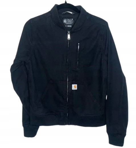 Carhartt Pánská Černá Bunda Se Zapínáním Na Zip XL J_c