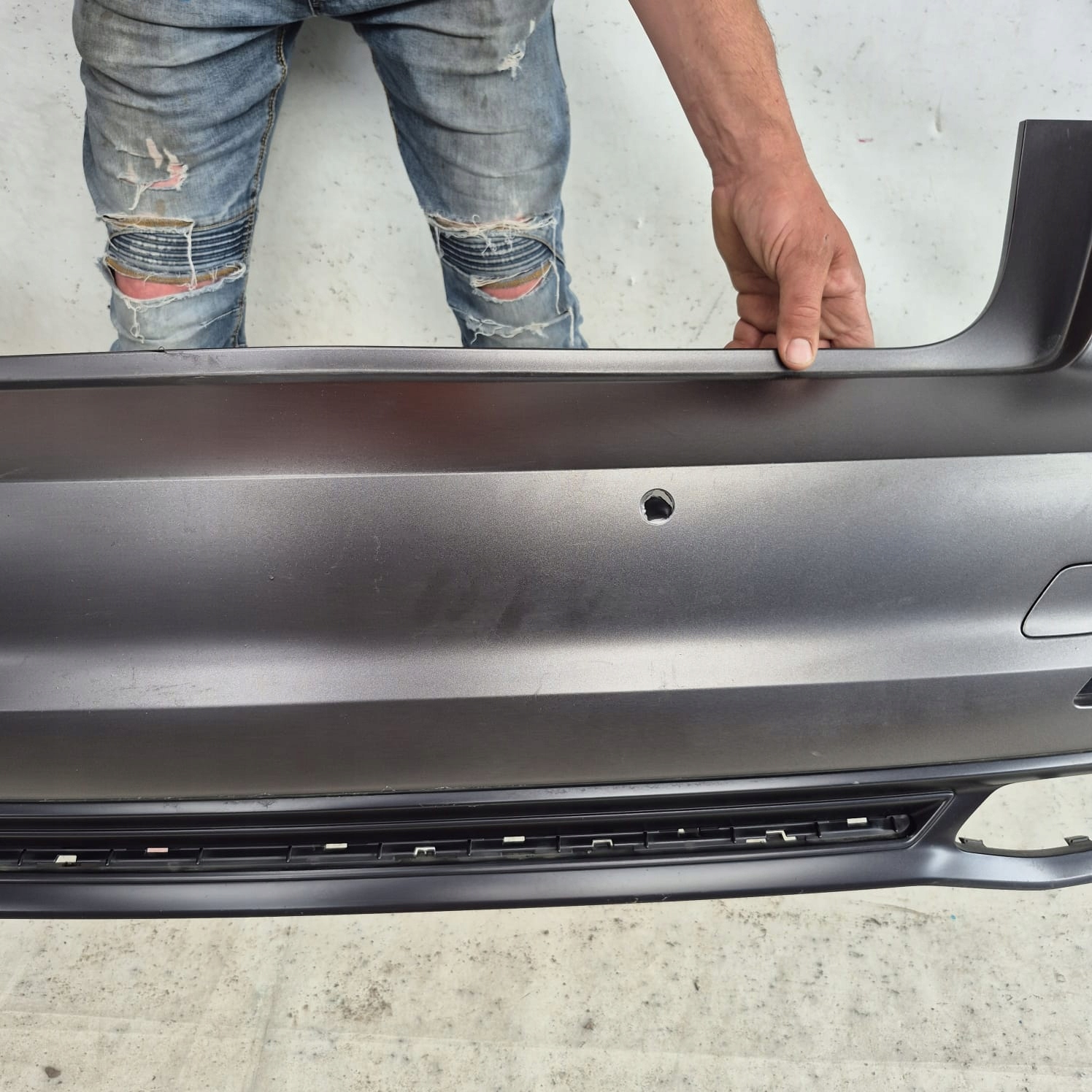 AUDI A6 C8 4K sedan 18-25 bumper rear part rear 4XPDC