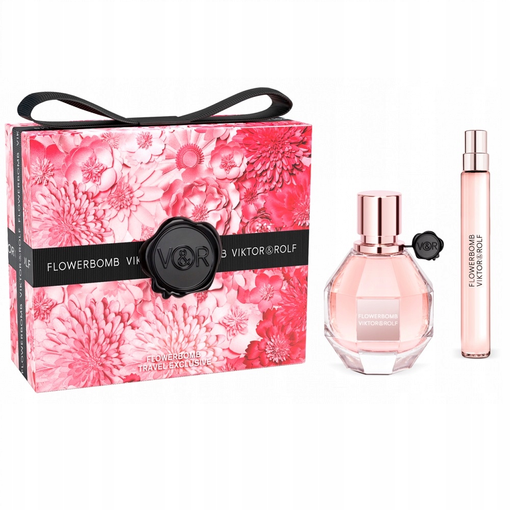 Flowerbomb sada Viktor & Rolf 50 ml 10 ml – exploze květinové vůně