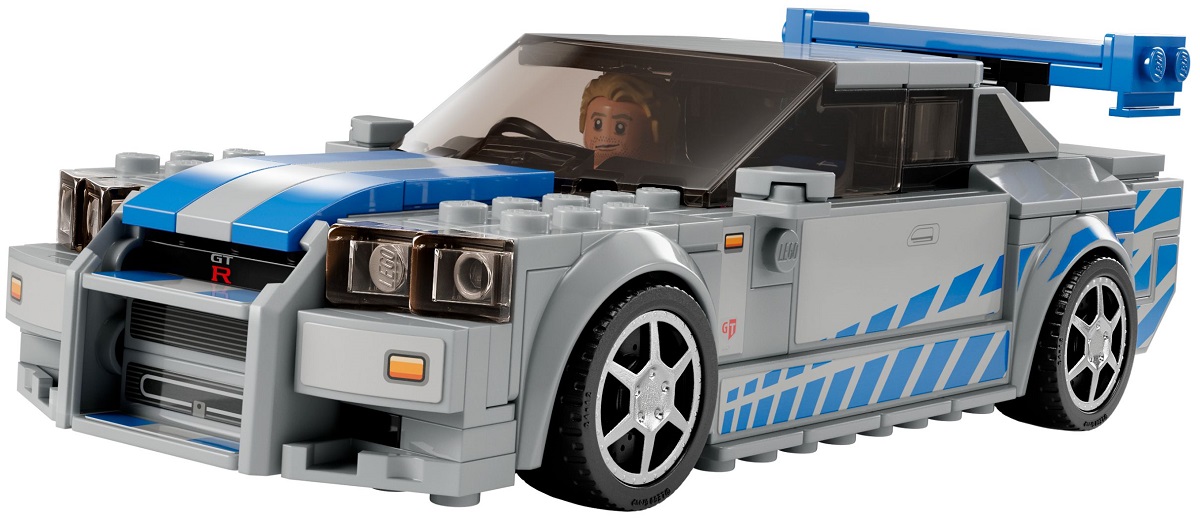 319 ele Lego Speed Champions Rychle A Zběsile Gt-r 76917