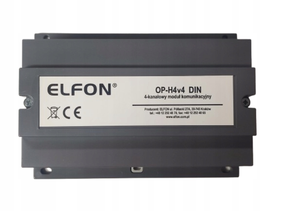 Moduł komunikacyjny OP-H4V4 DIN